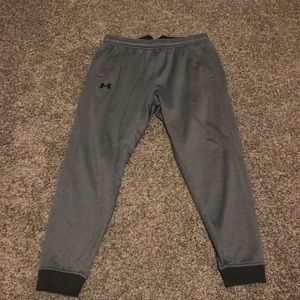 Mens Grey Under Armor Sweatpants size XL